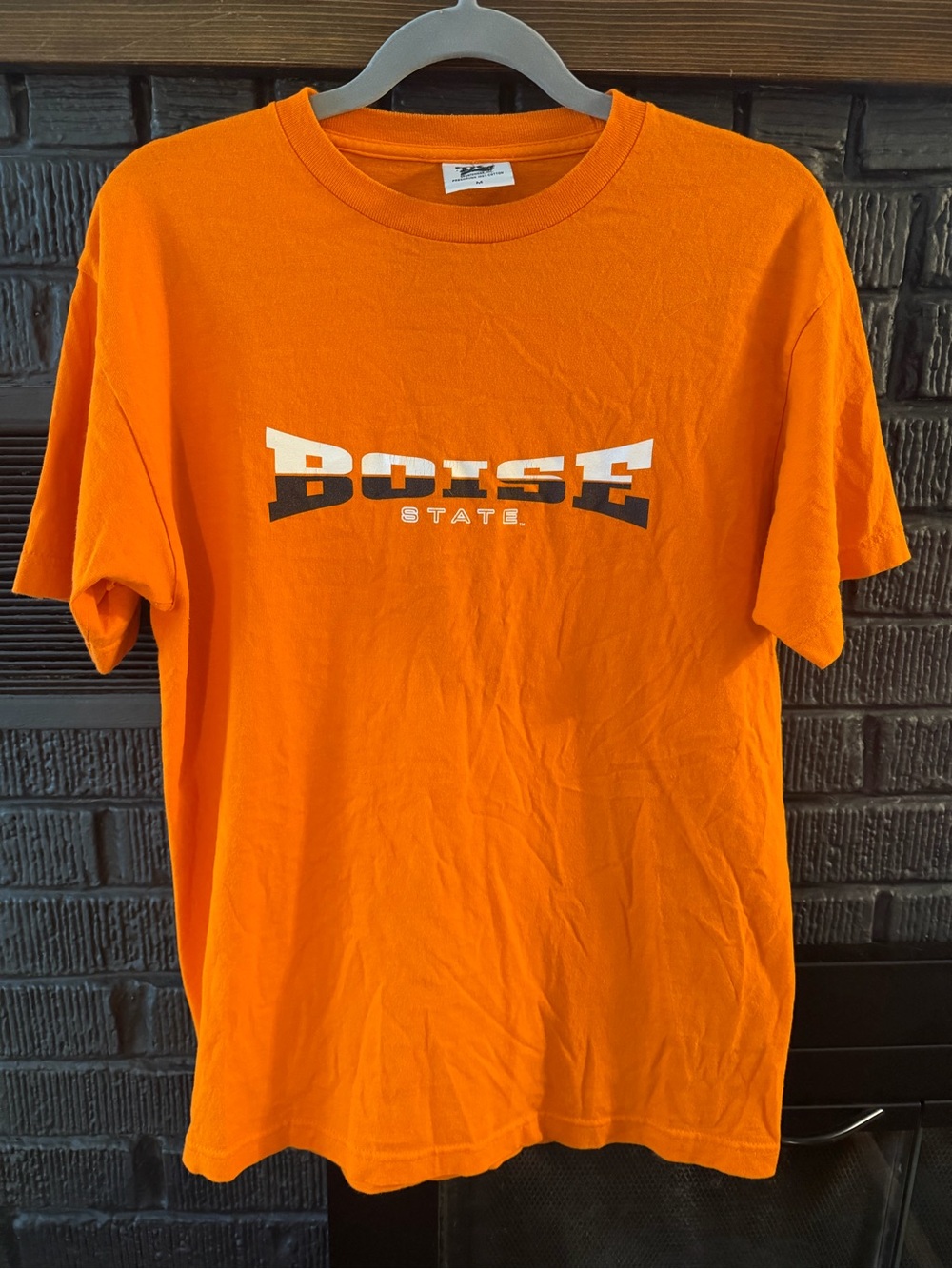 Retro Boise State Broncos Orange Graphic Tee